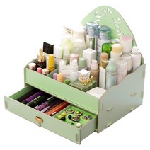 라이프포인트 DIY 화장품 정리함 52, 그린, 1개