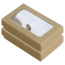 티나피크닉 골지비누상자 2구, 크라프트, 2개입