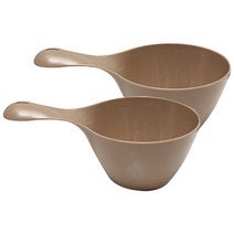 리버그린 파스텔 바가지, 브라운, 2개입