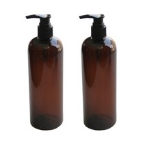 리버그린 공병 브라운 500ml + 블랙캡, 2개입