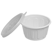 마켓맨 국컵 105파이 중 + 뚜껑, 50개입, 1세트