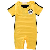 조이멀티 신생아용 이소룡 트레이닝 반팔 우주복 B