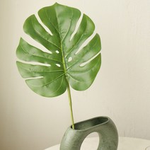 포홈 몬스테라 리프 조화 3p, 그린