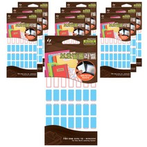 레이테크 인덱스 보호필름 라벨 견출지 20-P211 10 x 21 mm, R 적색, 10개입