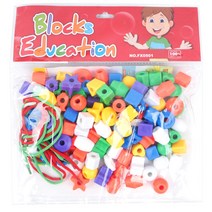 오즈토이 미니도형 실꿰기 완구 FX0501-15, 1세트