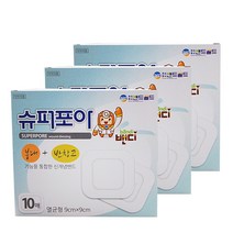 밴드골드 슈퍼포아 멸균형밴드 10p, 3개입