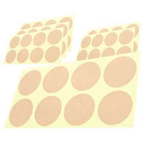 피크닉하우스 크라프트 무지 포장용 원형 스티커 8p, 6개입