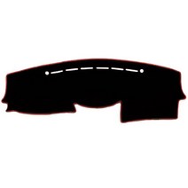 블루코드 벨벳 대쉬보드커버 현대 + 더스트백, 베라크루즈(센터 무), 매트 블랙 + 오렌지