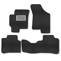 미소 이중 벌집 카매트 일반형 + 메탈 레이싱 발판 패드, 현대 아반떼XD2 (스포츠X) (2001년 ~ 2006년), 블랙