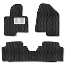 미소 이중 벌집 카매트 일반형 + 메탈 레이싱 발판 패드, 현대 투싼ix (2009년 ~ 2013년), 블랙