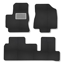 미소 이중 벌집 카매트 돌기형 기아 + 메탈 레이싱 발판패드, 레이