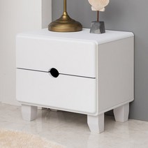 뉴미퍼니쳐 호드리 2단 협탁, 올 화이트