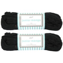 연일섬유 주니어망고 울 100% 대용량 뜨개실 2p, 15번 오브시디언