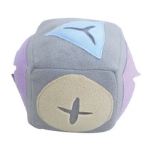 레드퍼피 반려견 플레이 사각 노즈볼 대형, 그레이, 1개