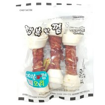 행복한껌 여의봉 중대형견 껌 간식 3p, 오리, 1개입
