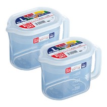 나카야 냉장고 보관함 핸들형 1L K155, 2개, 1개