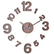 아미공 DIY 벽시계 모던, 우드