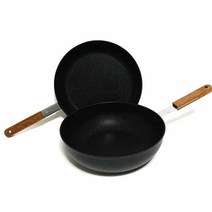 키친아트 포르트 IH 후라이팬 2종 세트, 1세트, 후라이팬 26cm + 궁중팬 26cm