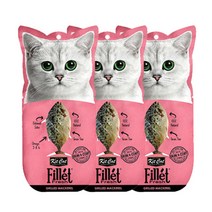 킷캣 프레쉬필렛 고양이 통살 간식, 고등어 + 타우린 혼합맛, 3개입