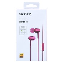 소니 스마트폰용 이어폰 MDR-EX750AP, Bordeaux Pink