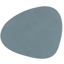 린드디엔에이 커브누포 가죽 테이블 매트, 11 라이트블루, S(28 x 24 cm), 두께 1.2mm