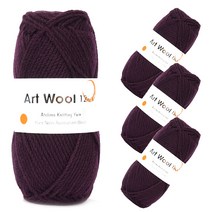 아트울12PLY 울 100% 뜨개실 4p, 12번 드보르도