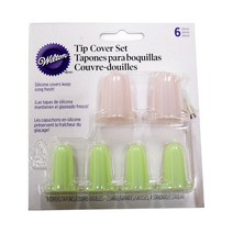 윌튼 데코레이팅 팁 깍지커버 소 4p + 대 2p, 1세트