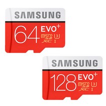 삼성전자 EVO PLUS 마이크로 SD 메모리카드, 1세트, 64GB + 128GB