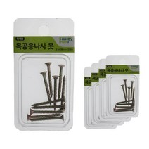 핸디맨 목공용 나사못 3.5 x 38 mm 10p, 5개입