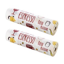 블럭마트 주방 찬장 싱크대 방수 쿠션매트 2p, 레드