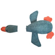 까꿍펫 천둥오리 반려동물 인형 32cm, 딥그린, 1개