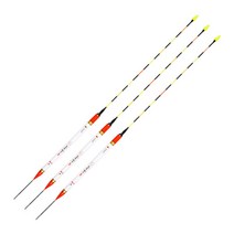 나루예 홍진 옥내림 전자 낚시찌 중 PL200, 혼합 색상, 3개입