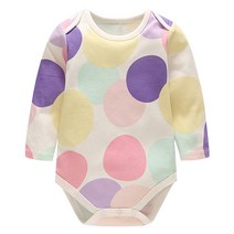 빌린더 신생아용 땡땡이 긴팔 수트 Y013BCBA008