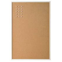 이케아 VAGGIS 메모판 화이트, 원목