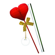 유리컴 허니 팝업 카드 하트, 레드, 1개