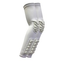 바이클링 충격방지 팔 보호대 2p, 화이트, 2개