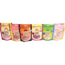 캣몽 고양이 간식 6종 혼합세트 40 g, 1세트