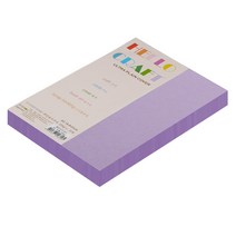 종이문화 친환경색지 레인보우카드 No.21 퍼플, A5, 90매