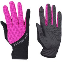 파니파오 여성용 피어스 등산장갑 춘추용, 핑크