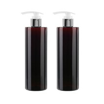 병도매닷컴 갈색투명 주방디스펜서 AC250 + 실버마개, 250ml, 2세트