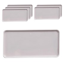 하우밍 리즈 직사각접시 6p, 페일핑크