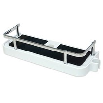 21세기트랜드 샤워기 거치 선반, 블랙 + 화이트, 1개