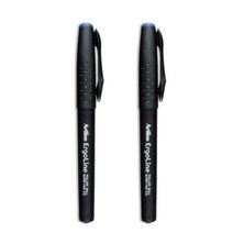 사치하타 아트라인 롤러 펜 0.2mm ERG-4200, 블루, 2개입