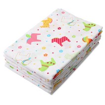 베이비베어 무형광 사각 천기저귀, 컬러말, 5개입