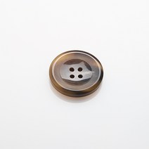 HR빅버튼 에너지 단추 25mm, 선라이트브라운, 4개입