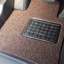 라임 코일 쿠션 카매트 일반형 초코 쌍용, 액티언22열분리형 06.4~07.12(Y-10) 5p