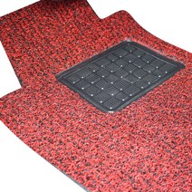 라임 코일 카매트 일반형 레드블랙, 기아, 올뉴모닝 2017년 1월~(5p)