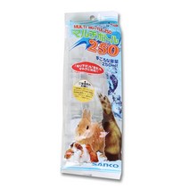 산코 멀티급수기 소동물용 물병 250ml, 혼합 색상, 1개