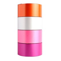 Tree 칼라 리본끈 18m 4P, 랜덤 발송