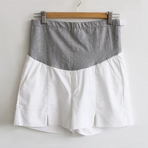 마미누리 S 앞트임 린넨반바지